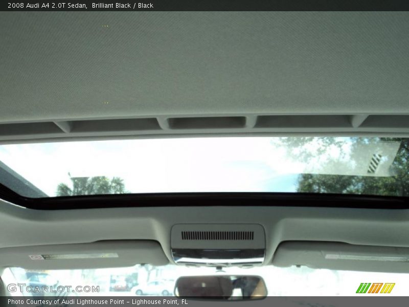 Brilliant Black / Black 2008 Audi A4 2.0T Sedan