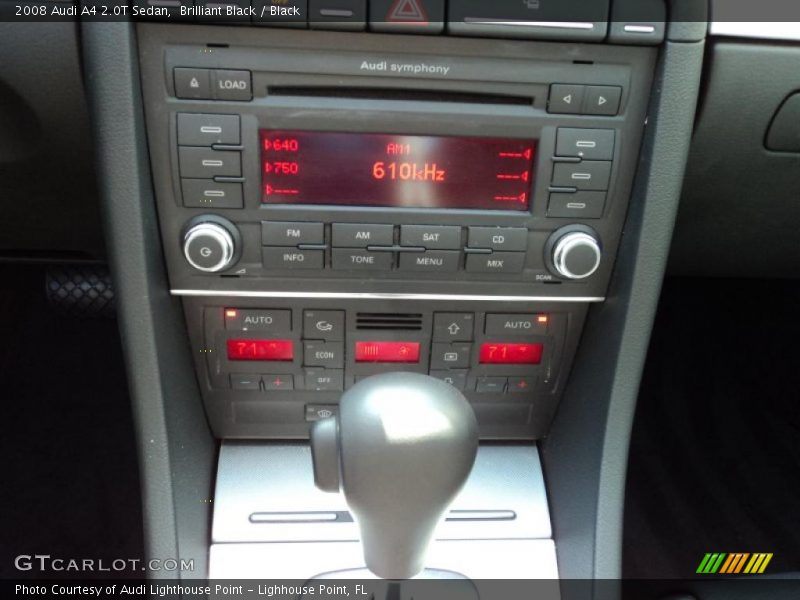 Brilliant Black / Black 2008 Audi A4 2.0T Sedan