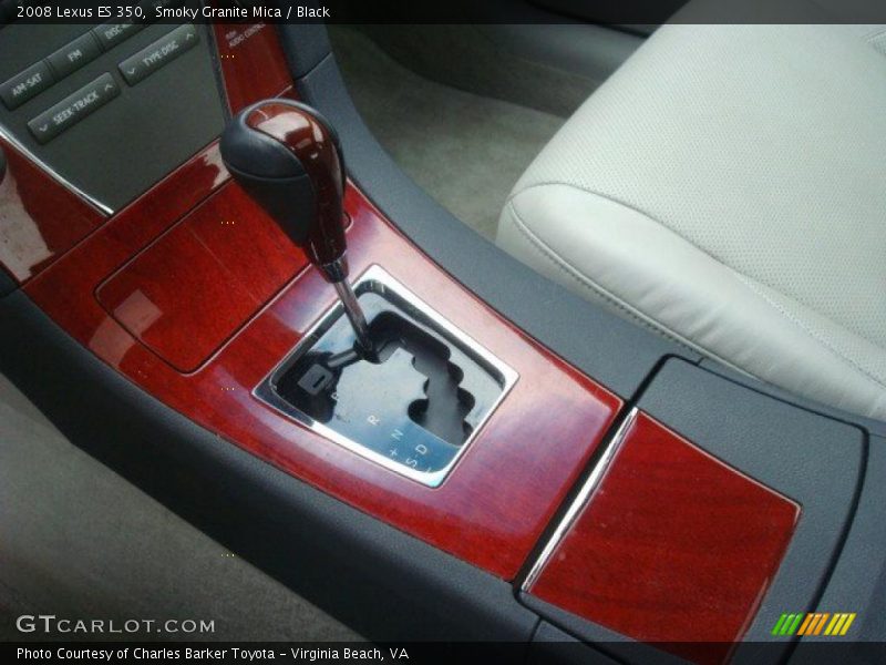 Smoky Granite Mica / Black 2008 Lexus ES 350