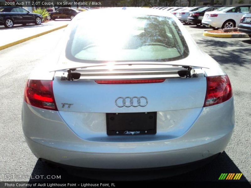 Ice Silver Metallic / Black 2008 Audi TT 2.0T Coupe