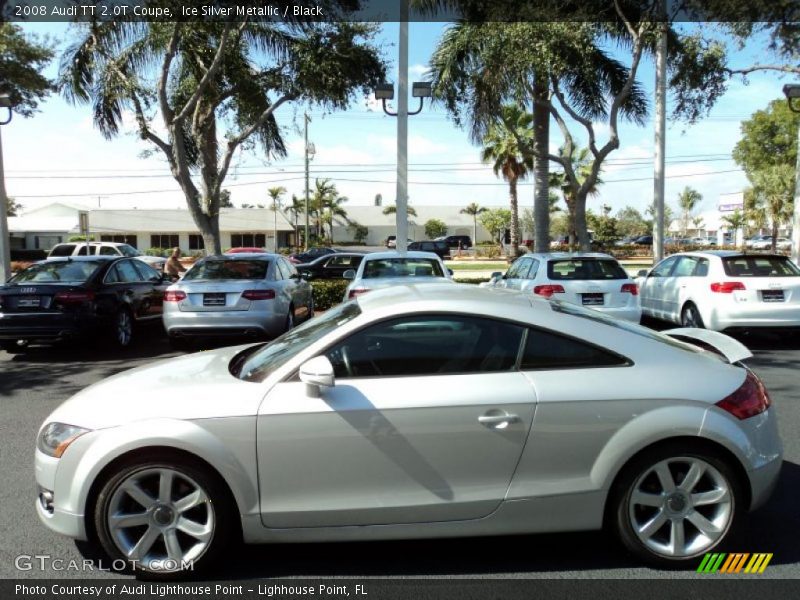 Ice Silver Metallic / Black 2008 Audi TT 2.0T Coupe
