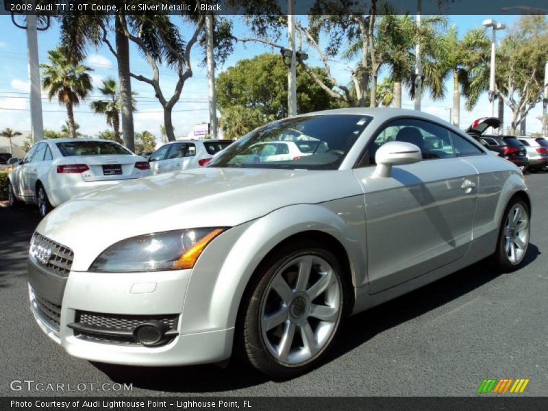Ice Silver Metallic / Black 2008 Audi TT 2.0T Coupe