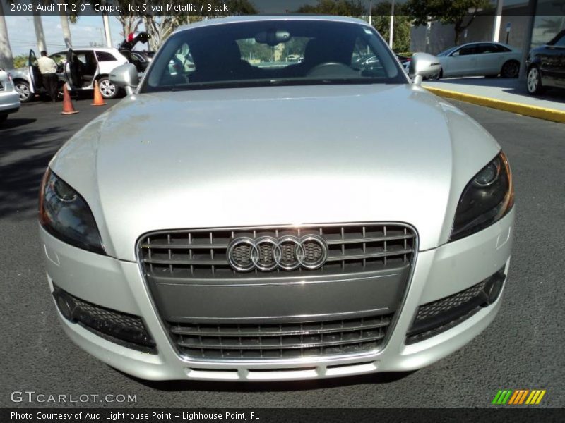 Ice Silver Metallic / Black 2008 Audi TT 2.0T Coupe