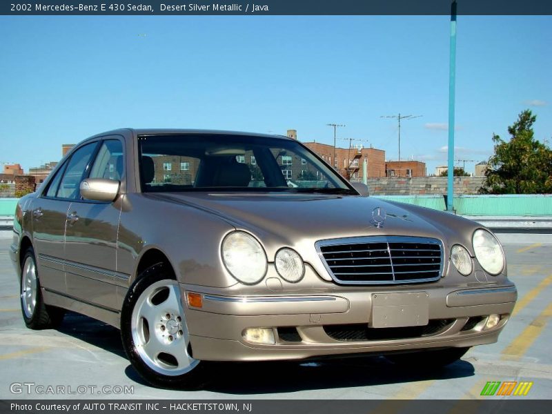 Front 3/4 View of 2002 E 430 Sedan