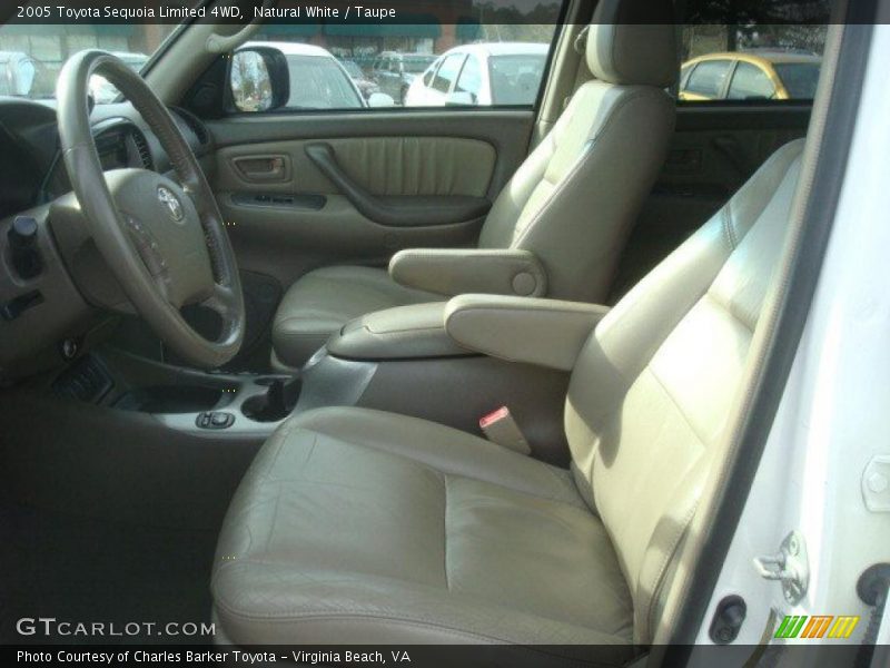 Natural White / Taupe 2005 Toyota Sequoia Limited 4WD
