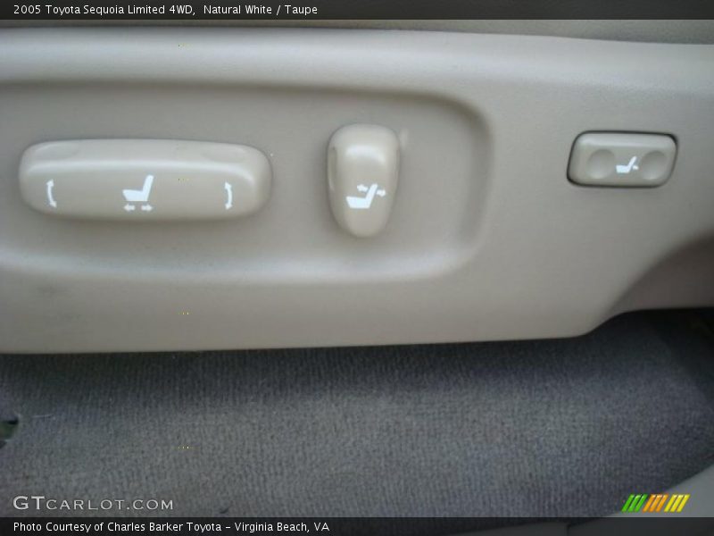 Natural White / Taupe 2005 Toyota Sequoia Limited 4WD