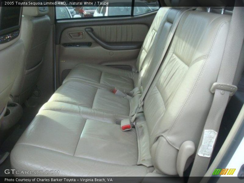 Natural White / Taupe 2005 Toyota Sequoia Limited 4WD