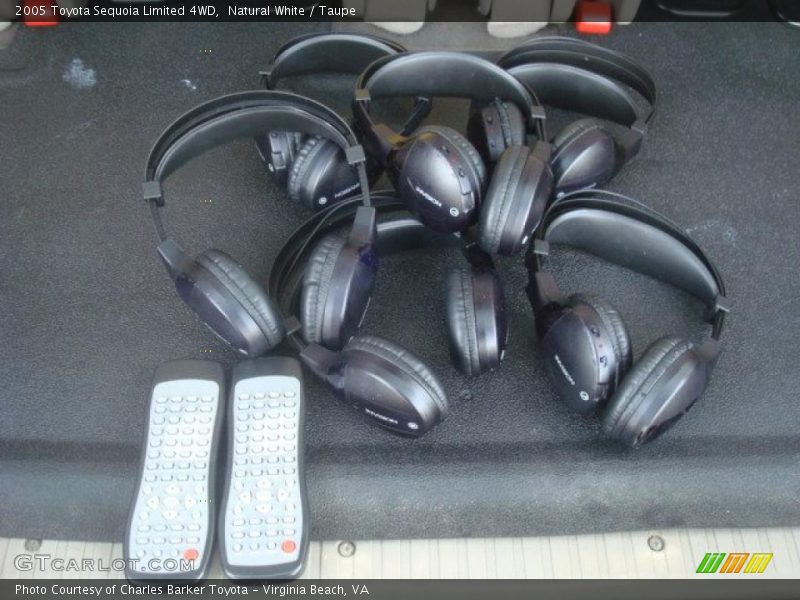 Natural White / Taupe 2005 Toyota Sequoia Limited 4WD