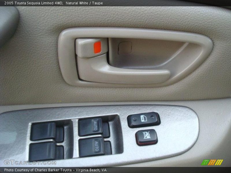 Natural White / Taupe 2005 Toyota Sequoia Limited 4WD