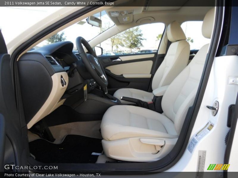  2011 Jetta SE Sedan Cornsilk Beige Interior
