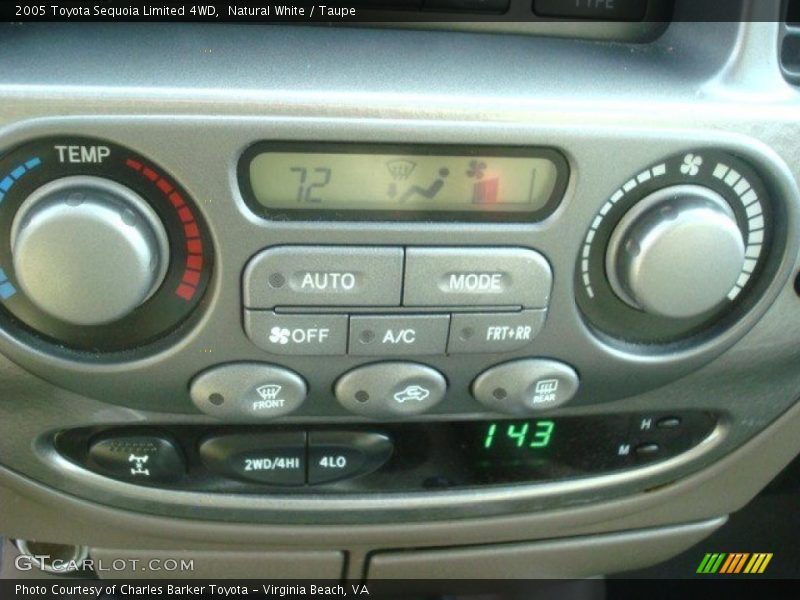 Natural White / Taupe 2005 Toyota Sequoia Limited 4WD