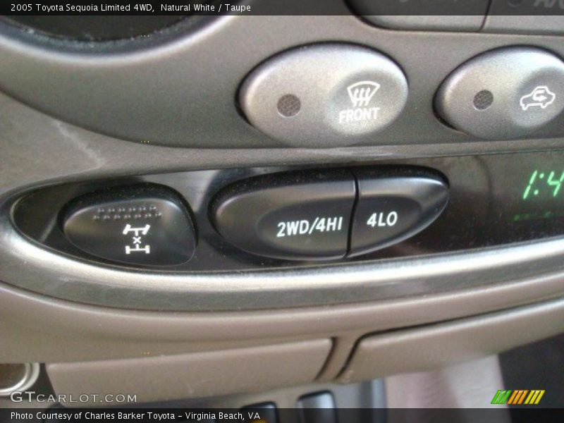 Natural White / Taupe 2005 Toyota Sequoia Limited 4WD