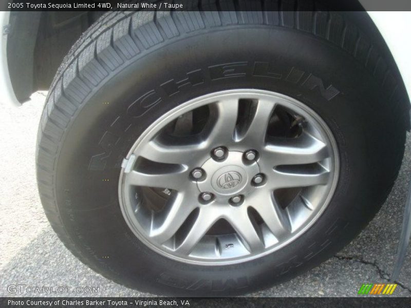 Natural White / Taupe 2005 Toyota Sequoia Limited 4WD