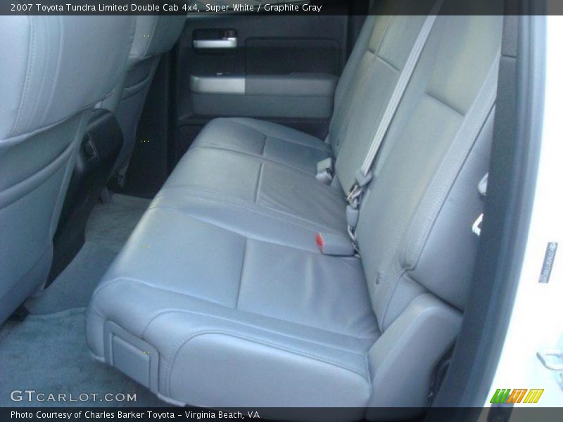 Super White / Graphite Gray 2007 Toyota Tundra Limited Double Cab 4x4