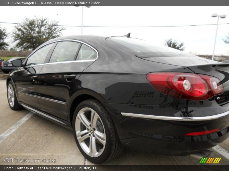 Deep Black Metallic / Black 2012 Volkswagen CC R-Line