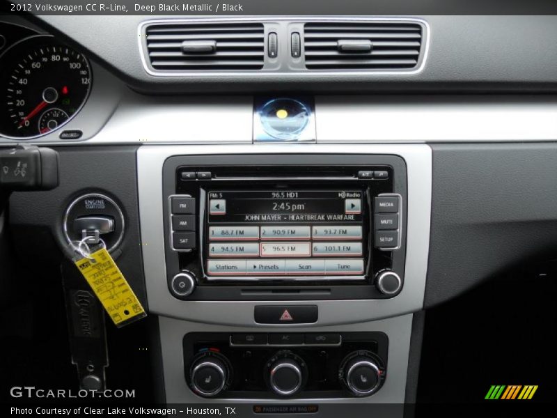 Controls of 2012 CC R-Line