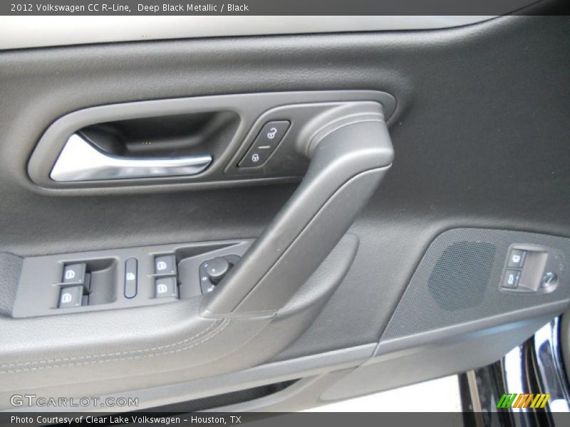 Deep Black Metallic / Black 2012 Volkswagen CC R-Line