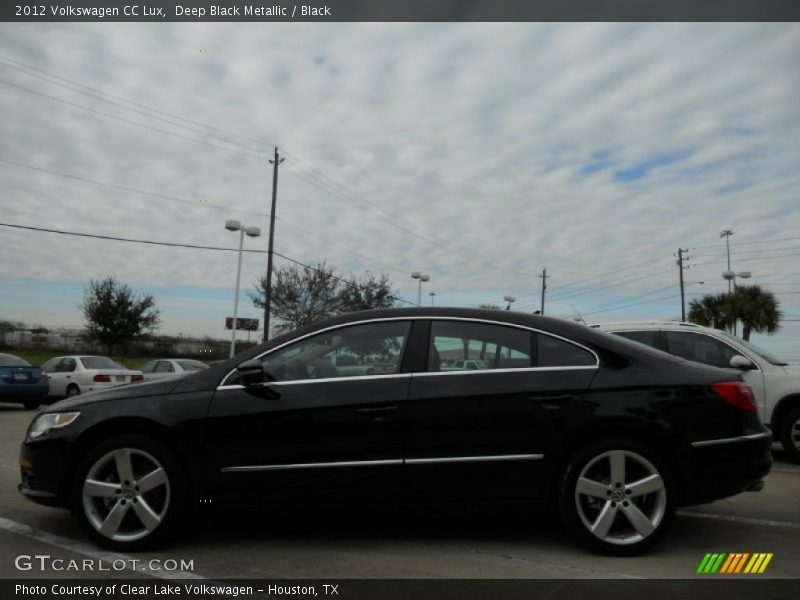 Deep Black Metallic / Black 2012 Volkswagen CC Lux