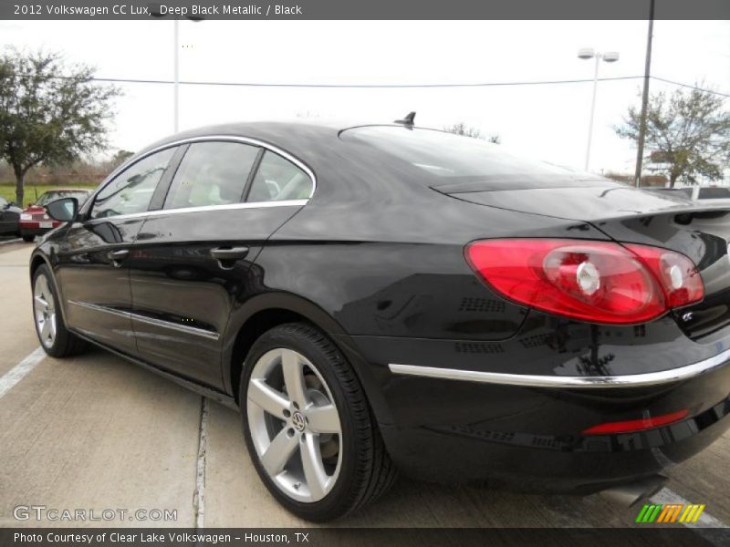 Deep Black Metallic / Black 2012 Volkswagen CC Lux