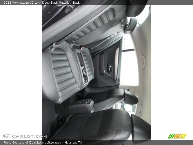 Deep Black Metallic / Black 2012 Volkswagen CC Lux