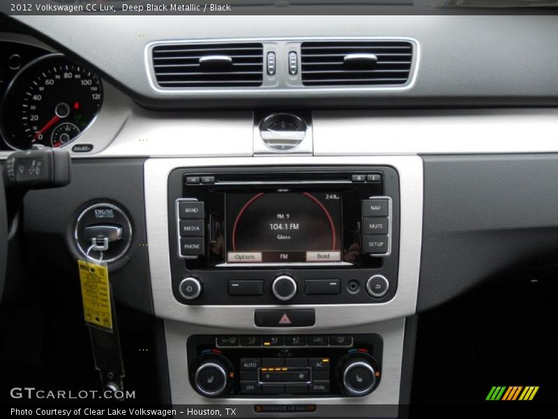 Controls of 2012 CC Lux