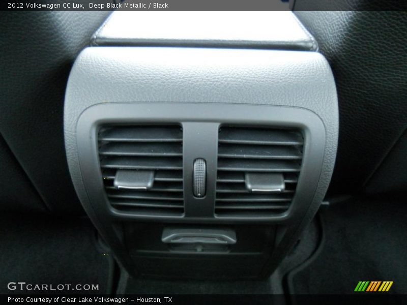 Deep Black Metallic / Black 2012 Volkswagen CC Lux