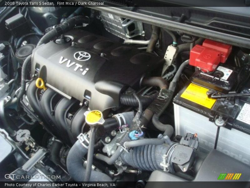 Flint Mica / Dark Charcoal 2008 Toyota Yaris S Sedan