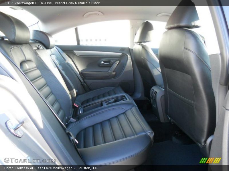 Island Gray Metallic / Black 2012 Volkswagen CC R-Line