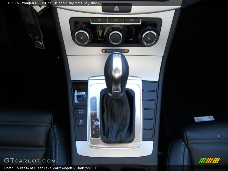 Island Gray Metallic / Black 2012 Volkswagen CC R-Line
