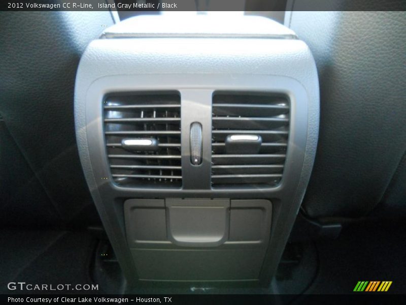 Island Gray Metallic / Black 2012 Volkswagen CC R-Line