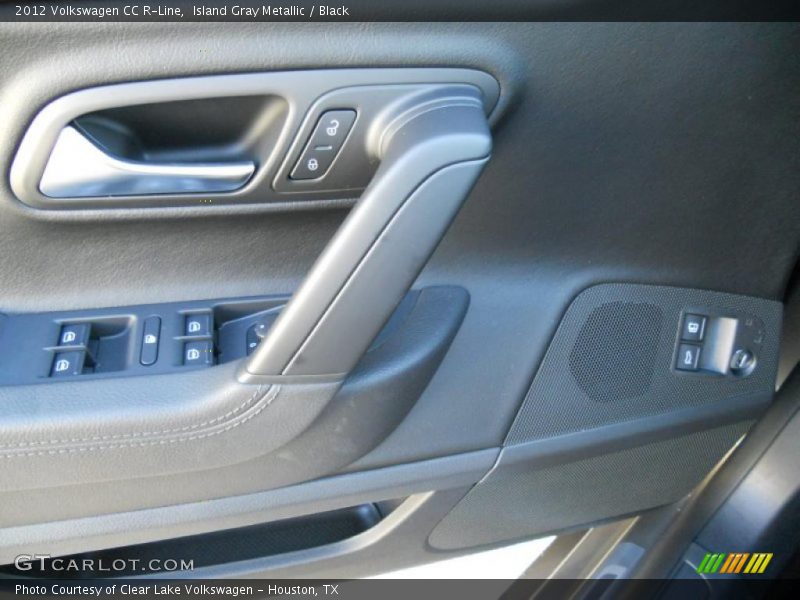 Island Gray Metallic / Black 2012 Volkswagen CC R-Line