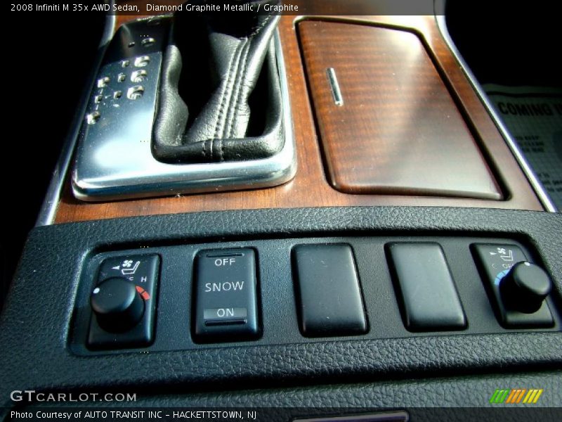 Diamond Graphite Metallic / Graphite 2008 Infiniti M 35x AWD Sedan