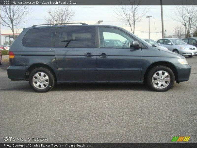 Sage Brush Pearl / Gray 2004 Honda Odyssey EX