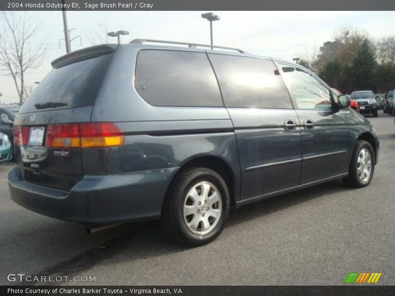 Sage Brush Pearl / Gray 2004 Honda Odyssey EX