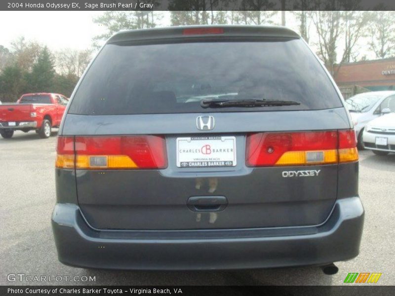 Sage Brush Pearl / Gray 2004 Honda Odyssey EX