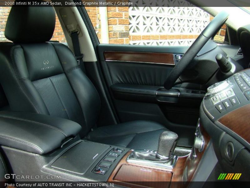 Diamond Graphite Metallic / Graphite 2008 Infiniti M 35x AWD Sedan