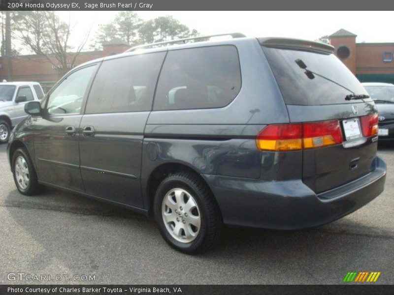 Sage Brush Pearl / Gray 2004 Honda Odyssey EX