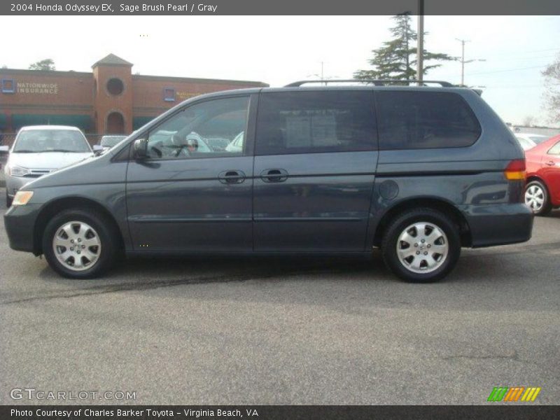 Sage Brush Pearl / Gray 2004 Honda Odyssey EX
