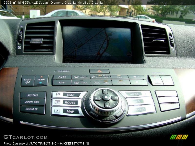 Diamond Graphite Metallic / Graphite 2008 Infiniti M 35x AWD Sedan