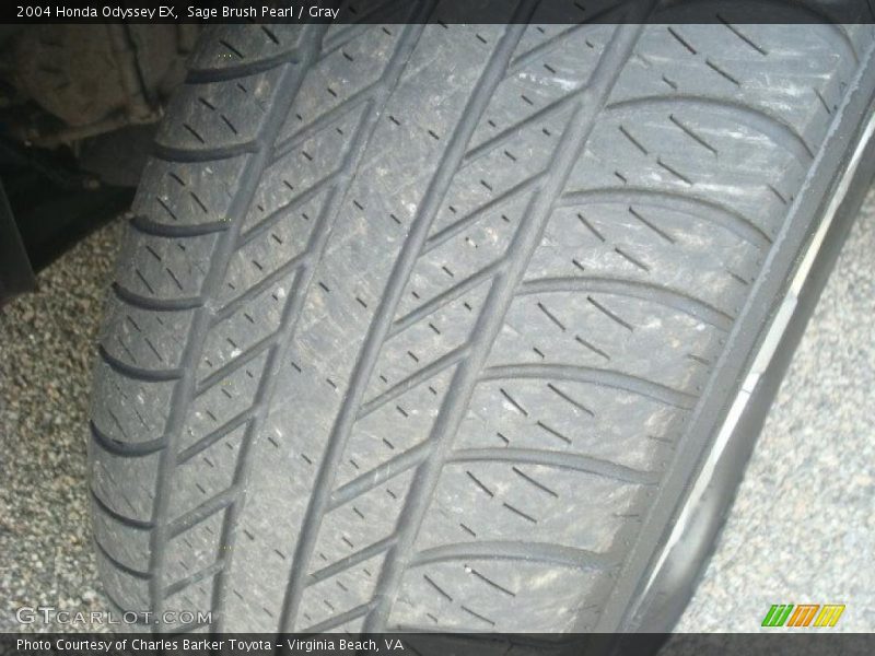 Sage Brush Pearl / Gray 2004 Honda Odyssey EX