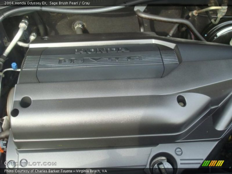 Sage Brush Pearl / Gray 2004 Honda Odyssey EX