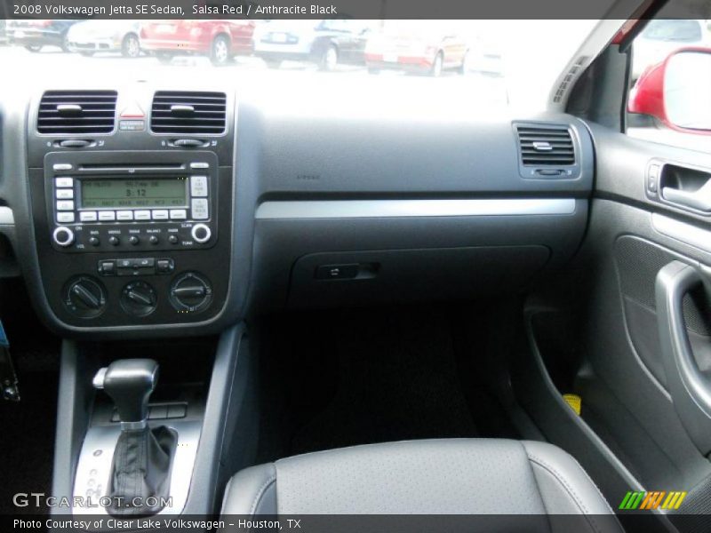 Salsa Red / Anthracite Black 2008 Volkswagen Jetta SE Sedan