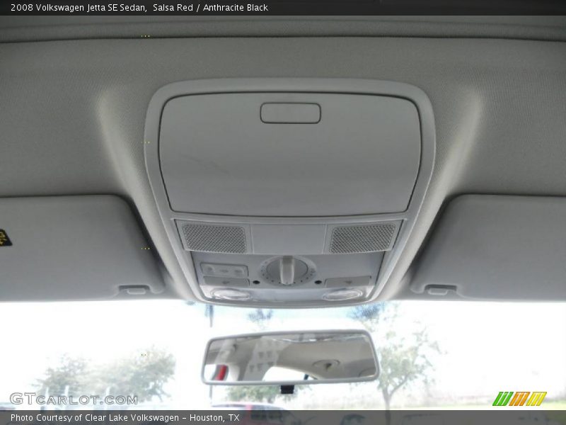 Salsa Red / Anthracite Black 2008 Volkswagen Jetta SE Sedan