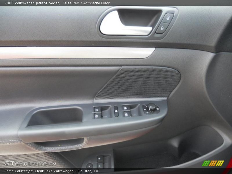 Salsa Red / Anthracite Black 2008 Volkswagen Jetta SE Sedan