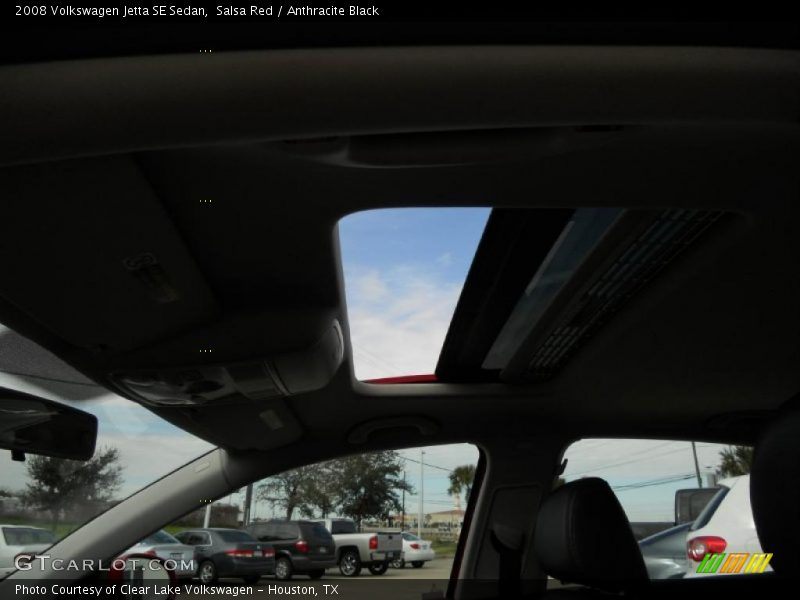Salsa Red / Anthracite Black 2008 Volkswagen Jetta SE Sedan
