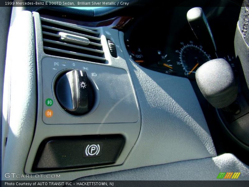 Controls of 1999 E 300TD Sedan