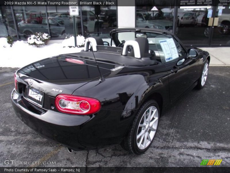  2009 MX-5 Miata Touring Roadster Brilliant Black