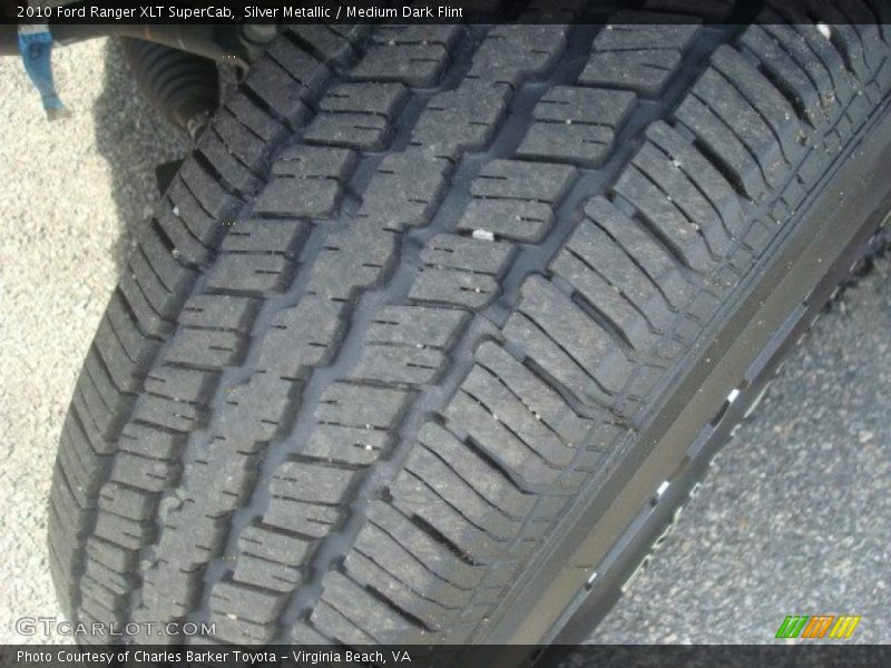 Silver Metallic / Medium Dark Flint 2010 Ford Ranger XLT SuperCab