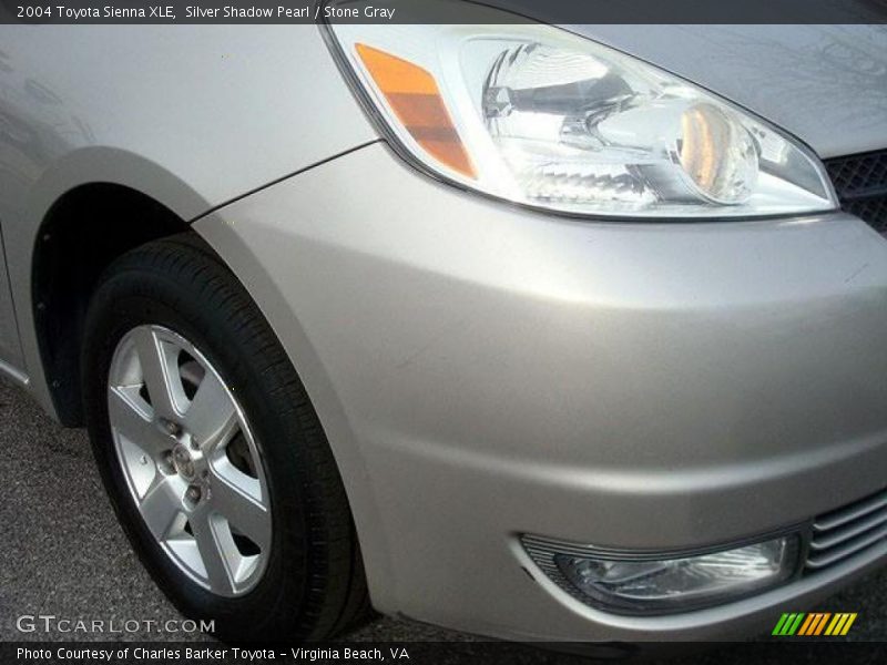 Silver Shadow Pearl / Stone Gray 2004 Toyota Sienna XLE