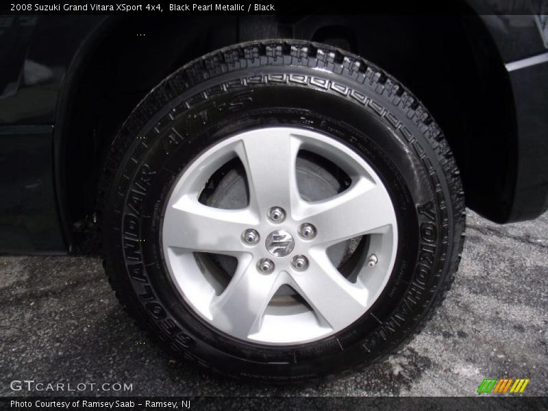 Black Pearl Metallic / Black 2008 Suzuki Grand Vitara XSport 4x4